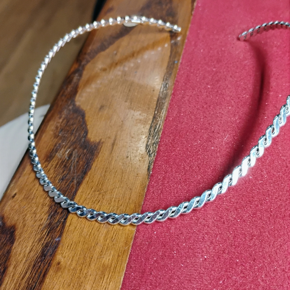Elegant Silver Chain Headband